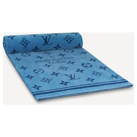 louis vuitton beach towel blue|louis vuitton beach towel sets.